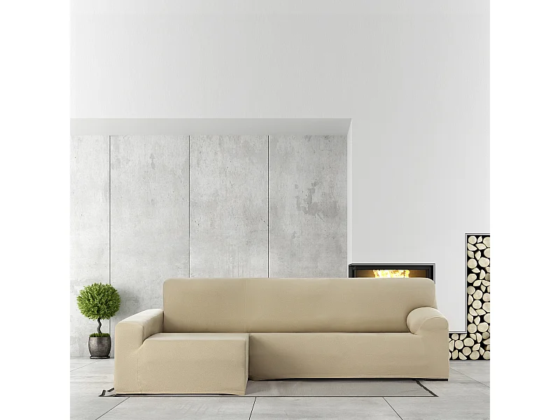 Bankhoezen m/0 chaise longue bronx links (vanaf de voorkant gezien) c/1