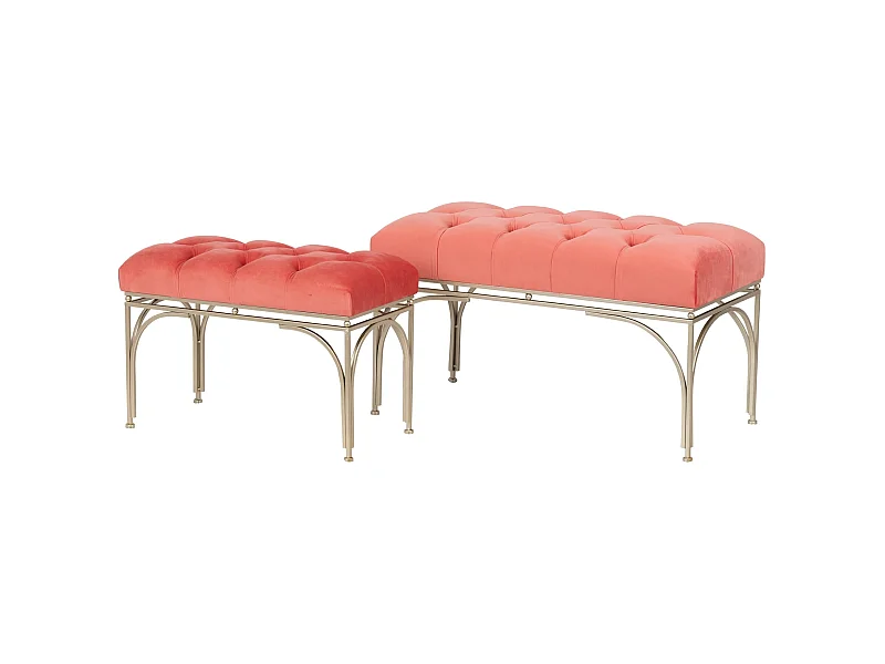 SOFA CHENILLA BEIGE OMAHA 240x85x73 CM