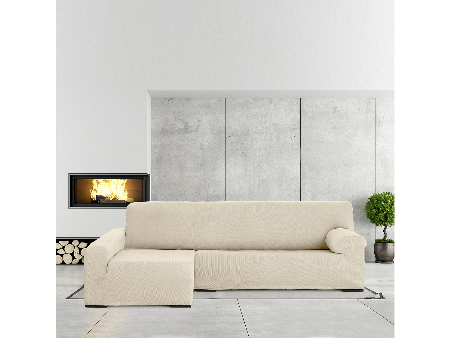 Fundas de sofa m/0 chaise longue ulises izquierda (Mirando de frente) c/0