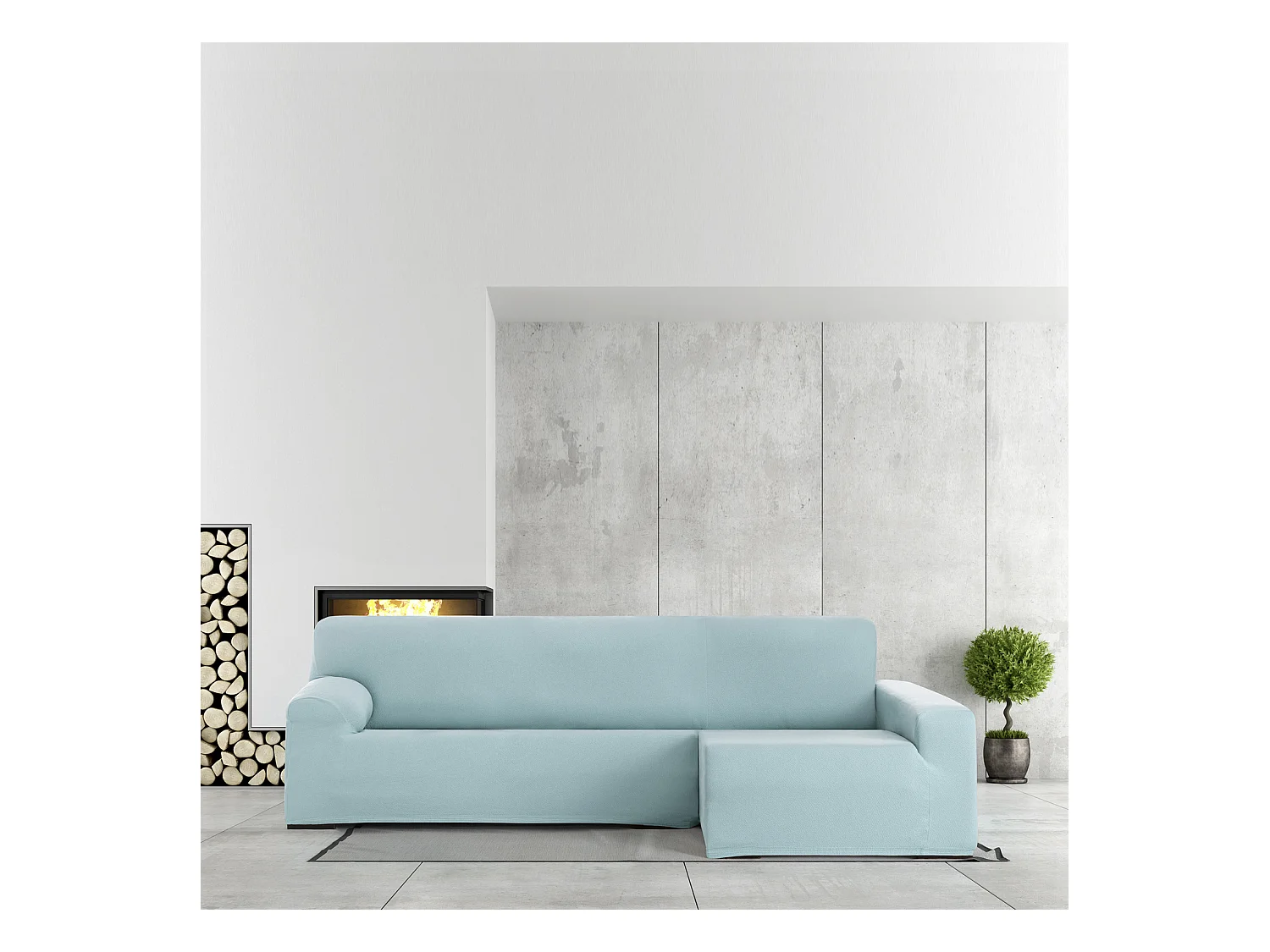 Bankhoezen m/0 chaise longue bronx rechts (vanaf de voorkant gezien) c/4