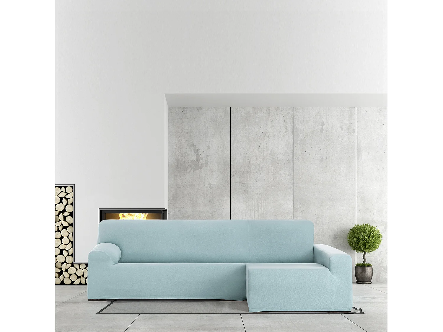 Fundas de sofa m/0 chaise longue bronx derecho (Mirando de frente) c/4