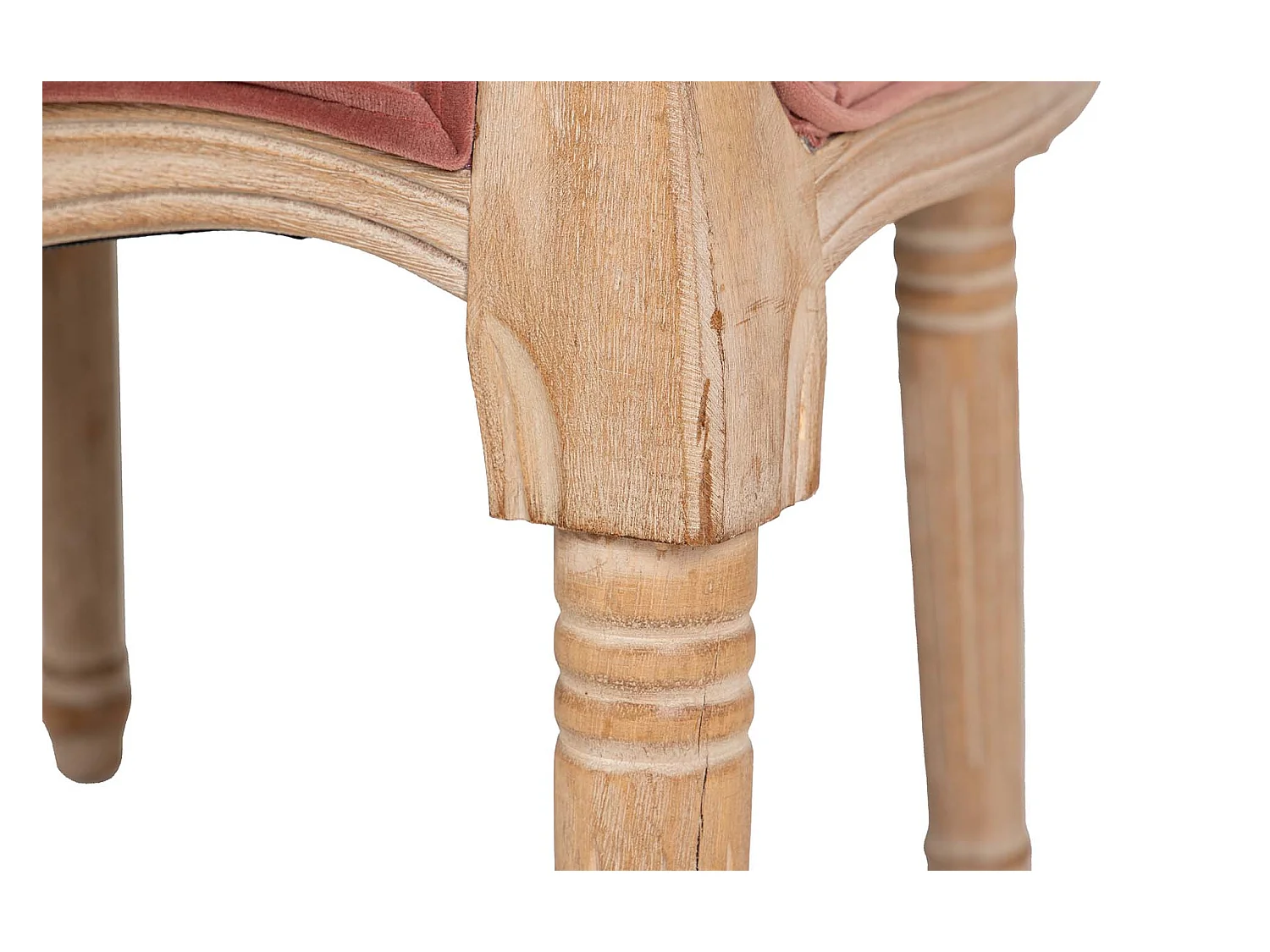 Fauteuil met witbruin rotan kussen 64x72x86 cm