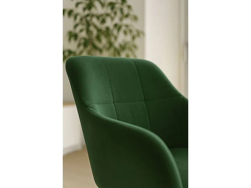 Sillas Comedor - Silla Mirova Terciopelo - Verde