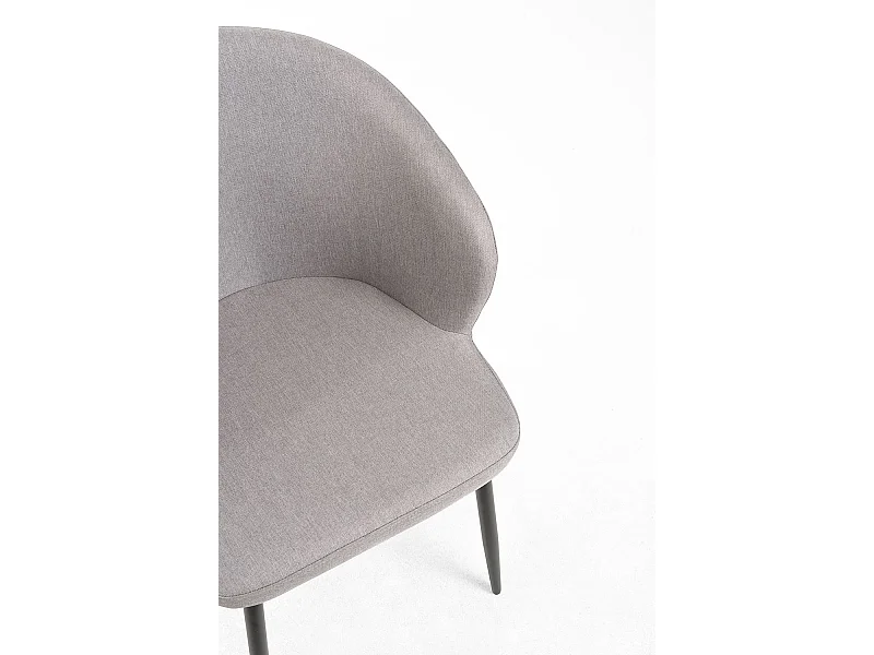 Sillas Comedor - Silla Cusa Tela - Gris