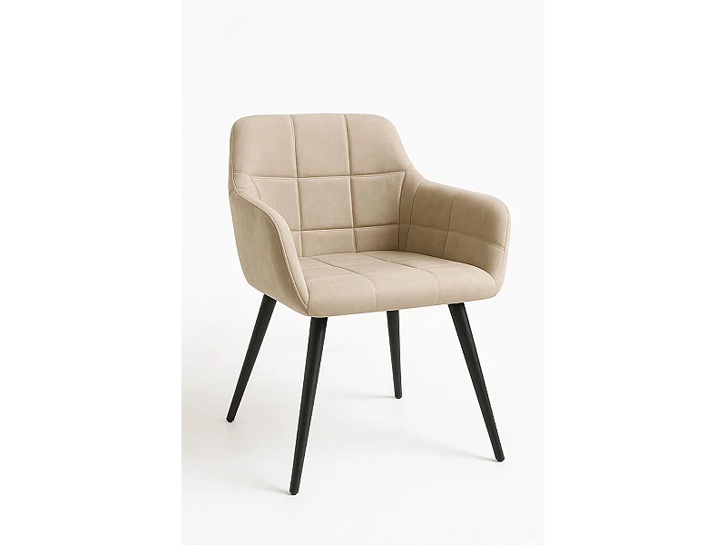 Sillas Comedor - Silla Mirova Terciopelo - Beige