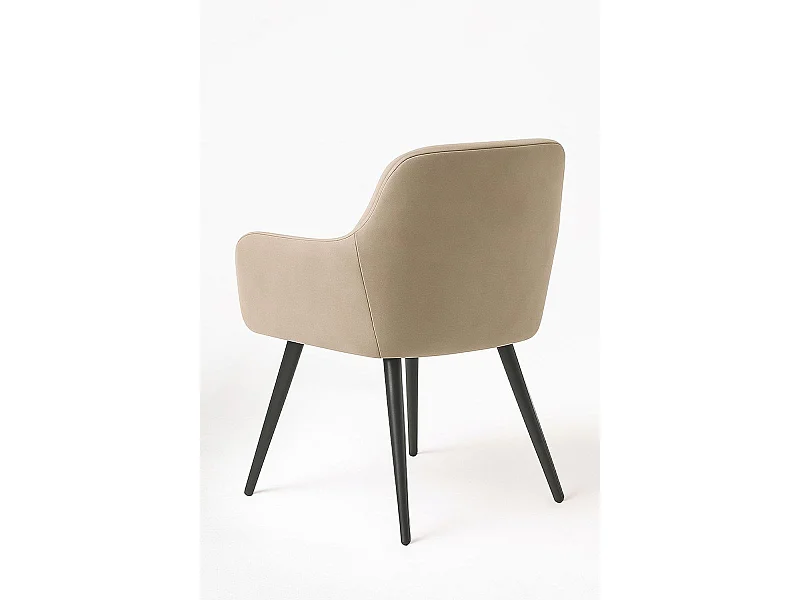 Sillas Comedor - Silla Mirova Terciopelo - Beige