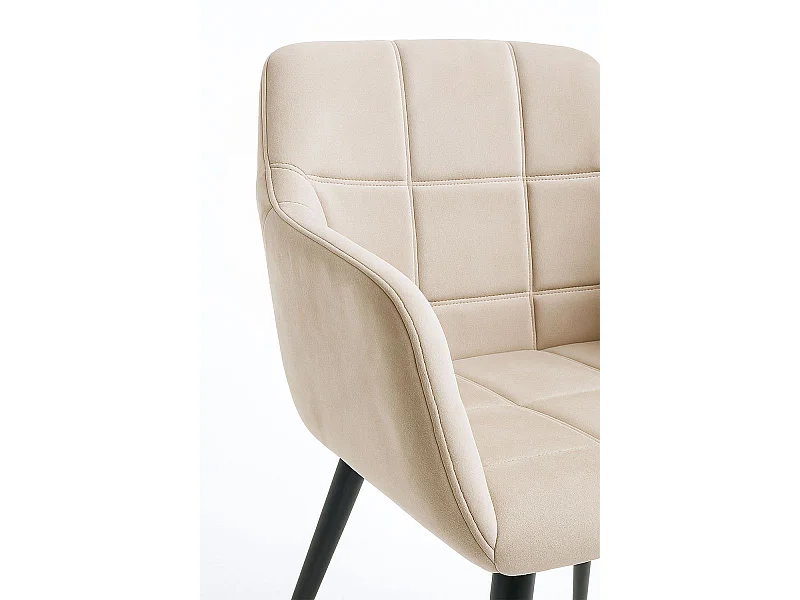 Sillas Comedor - Silla Mirova Terciopelo - Beige