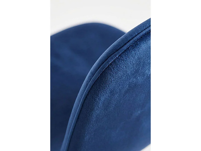 Packs Sillas Comedor - Pack 6 Sillas Teok Black Terciopelo - Azul