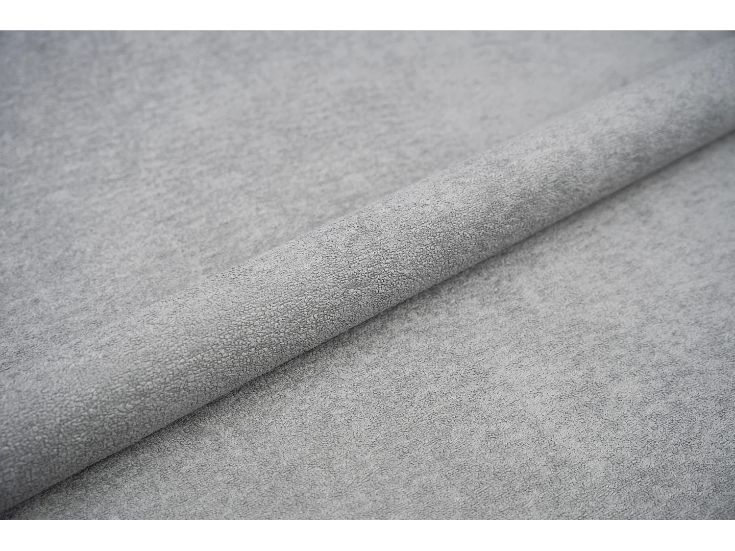 BESILIO Lit tapissé pour chambre à coucher 120x200 Zanzi - cadre métallique, coffre de rangement, bordure décorative, tissu chenille - Gris clair