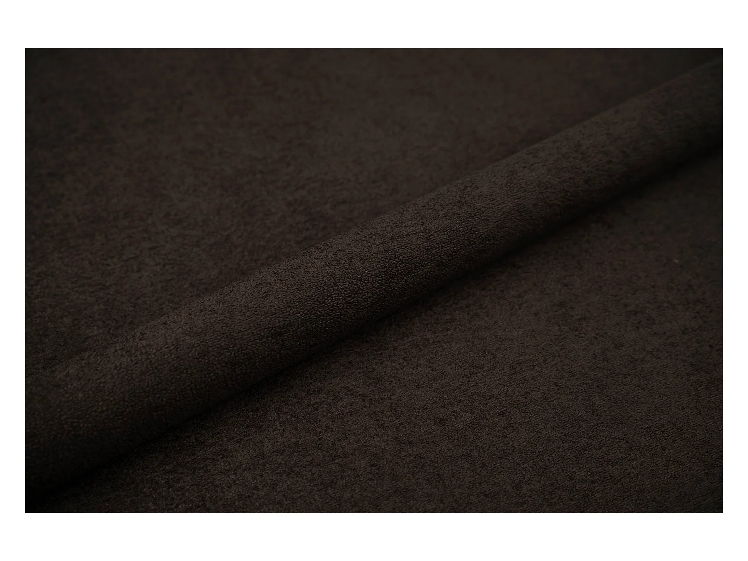 BESILIO Lit tapissé pour chambre à coucher 140x200 Zanzi - cadre métallique, coffre de rangement, bordure décorative, tissu chenille - Marron