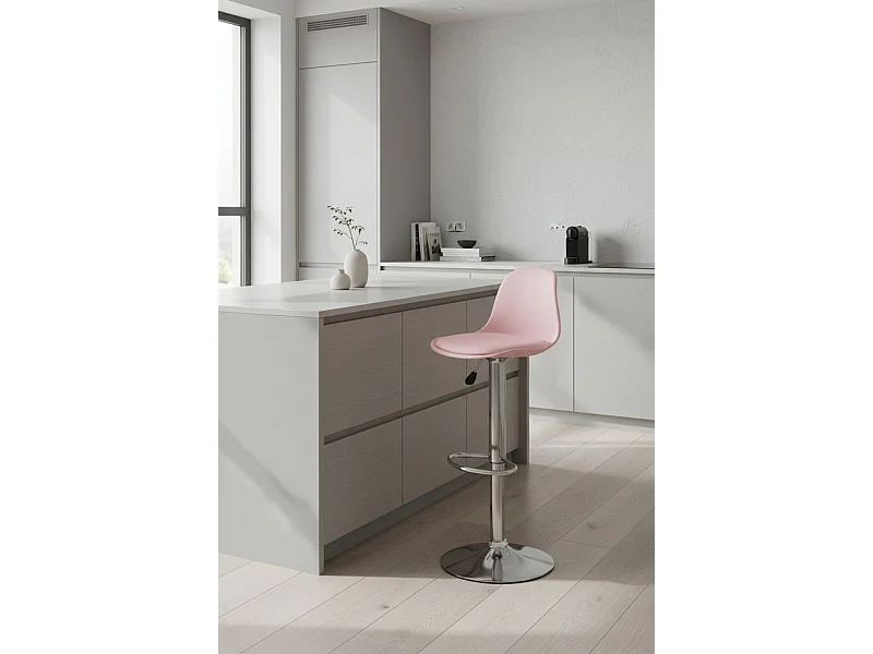 Taburetes Cocina - Taburete Tulipa - Rosa