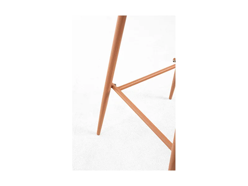 Lote de 6 Taburetes Riva - Gris claro