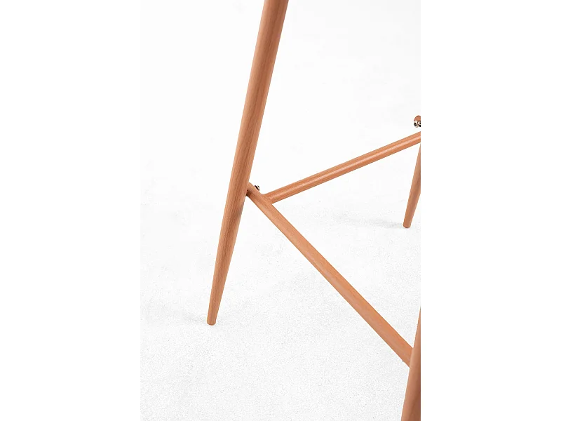 Lote de 4 Taburetes Riva - Gris claro