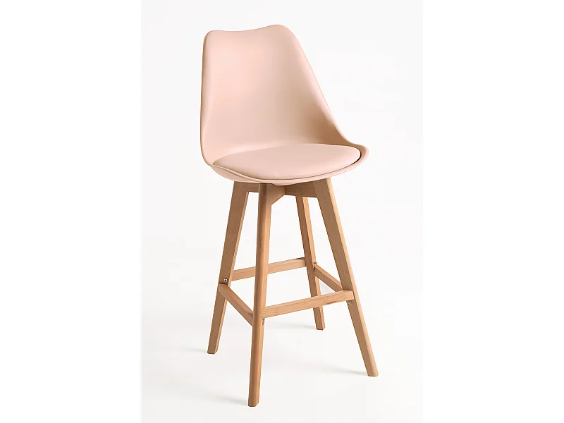 Lote de 4 Taburetes Synk - Beige