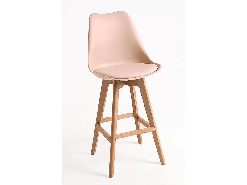 Lote de 4 Taburetes Synk - Beige