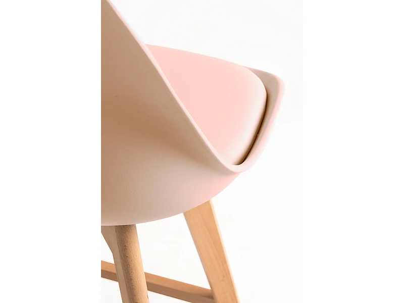 Lote de 4 Taburetes Synk - Beige