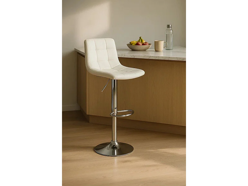 Taburetes Cocina - Taburete Linka - Blanco