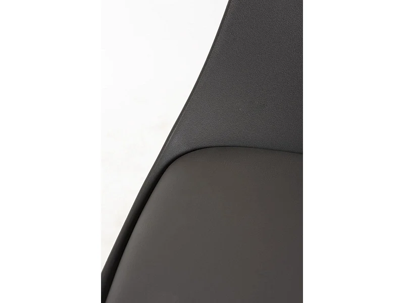 Lote de 4 Taburetes Tulipa Total - Gris oscuro