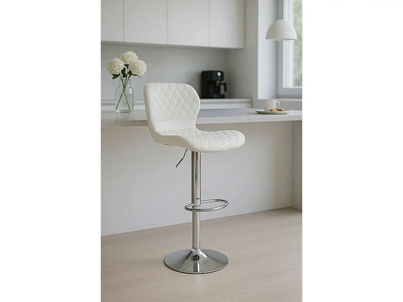 Taburetes Cocina - Taburete Nahol - Blanco