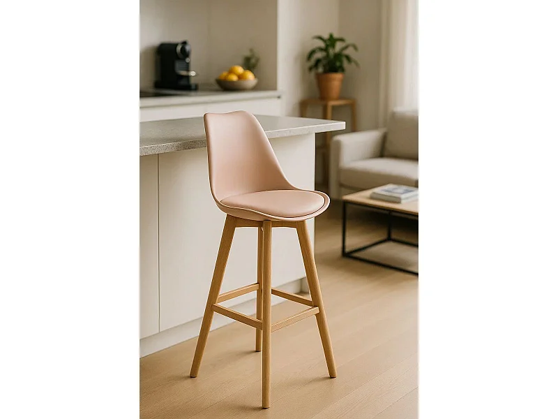 Taburetes Cocina - Taburete Synk - Beige