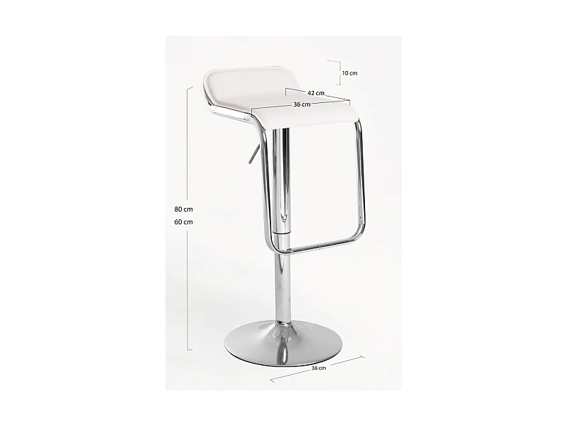 Taburetes Cocina - Taburete Itri - Blanco