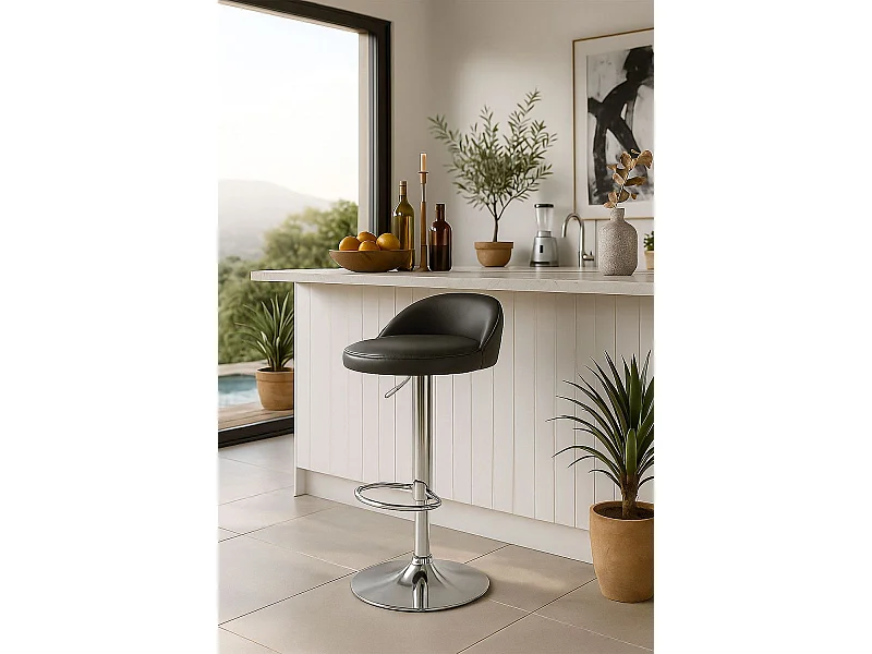 Taburetes Cocina - Taburete Cirkus - Gris oscuro