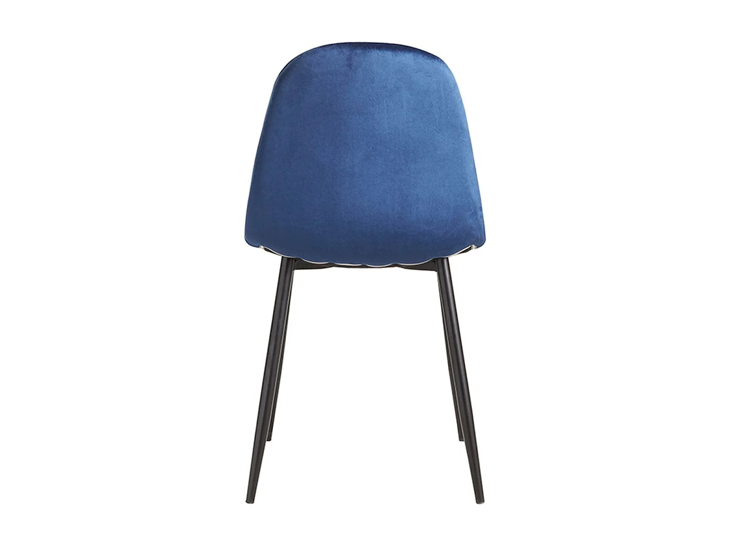 Packs Sillas Comedor - Pack 4 Sillas Teok Black Terciopelo - Azul