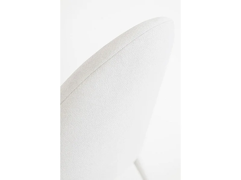 Sillas Comedor - Silla White Vint Tela - Blanco