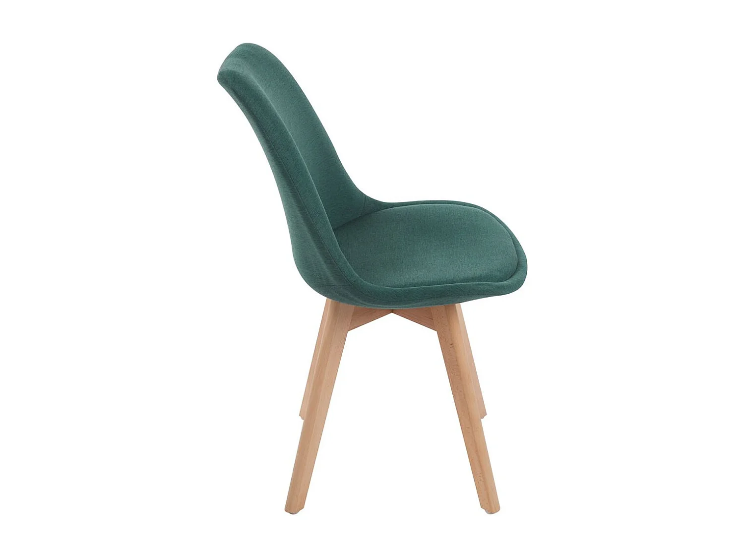 Sillas Comedor - Silla Synk Tela - Verde