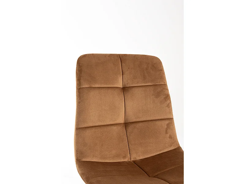 Sillas Comedor - Silla Daris Terciopelo - Marrón Claro