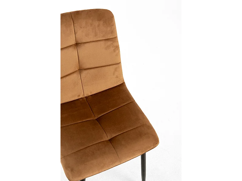 Sillas Comedor - Silla Daris Terciopelo - Marrón Claro