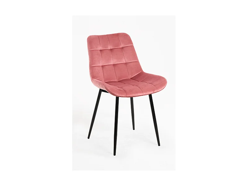 Sillas Comedor - Silla Teray Terciopelo - Rosa