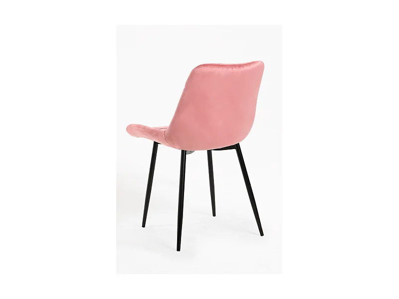 Sillas Comedor - Silla Teray Terciopelo - Rosa
