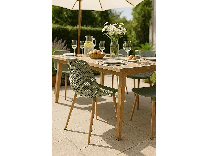 Sillas Comedor - Silla Dabel - Celadón