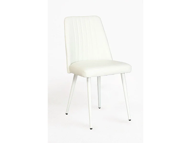 Sillas Comedor - Silla Betros Polipiel - Blanco