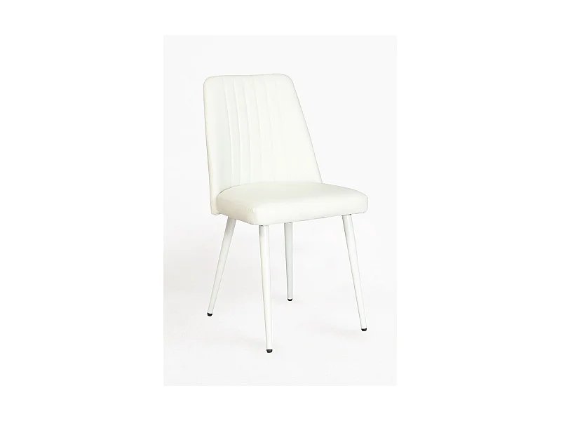Sillas Comedor - Silla Betros Polipiel - Blanco