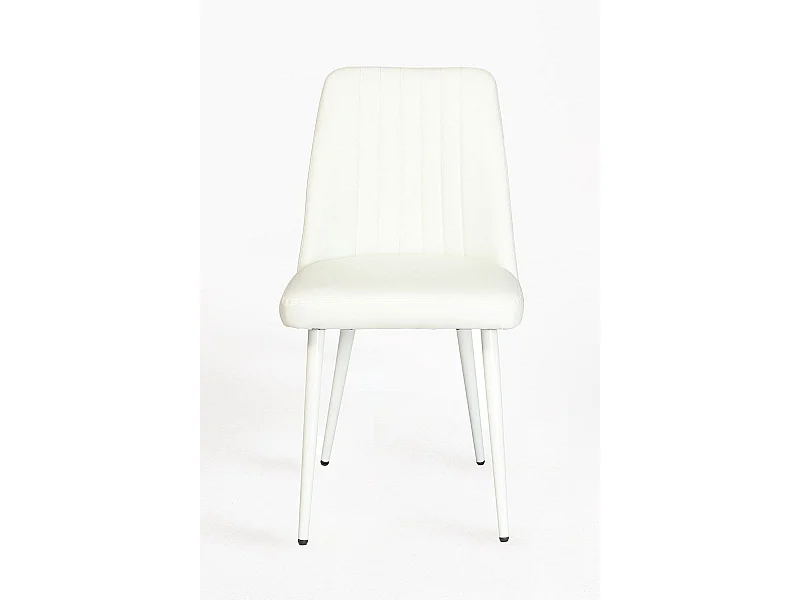 Sillas Comedor - Silla Betros Polipiel - Blanco