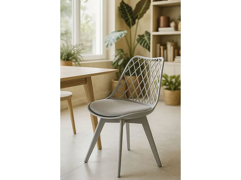 Sillas Comedor - Silla Mima Suprym - Gris claro
