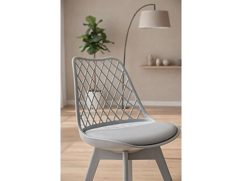 Sillas Comedor - Silla Mima Suprym - Gris claro