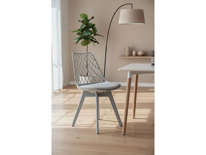 Sillas Comedor - Silla Mima Suprym - Gris claro