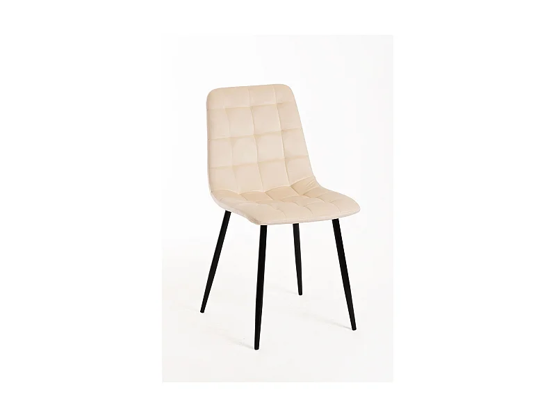 Sillas Comedor - Silla Kybai Terciopelo - Beige