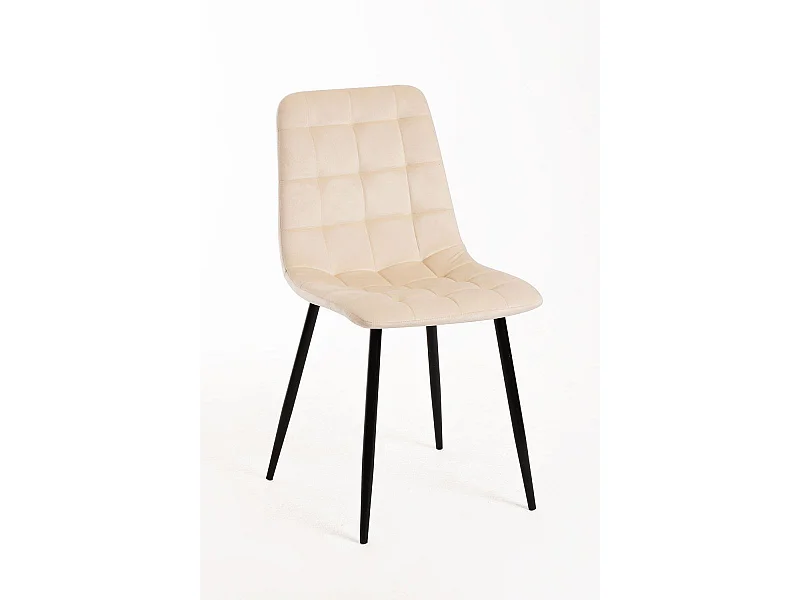 Sillas Comedor - Silla Kybai Terciopelo - Beige