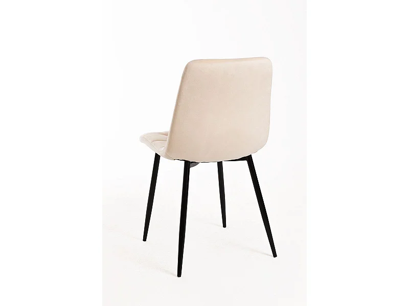 Sillas Comedor - Silla Kybai Terciopelo - Beige