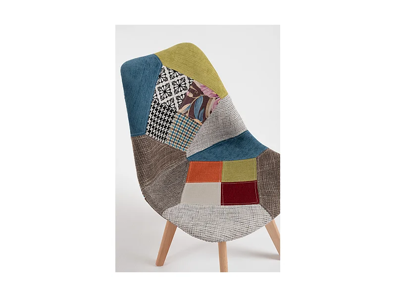 Packs Sillas Comedor - Pack 4 Sillas Synk Patchwork - Patchwork colores