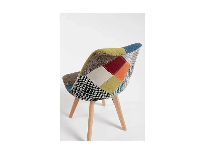 Packs Sillas Comedor - Pack 4 Sillas Synk Patchwork - Patchwork colores