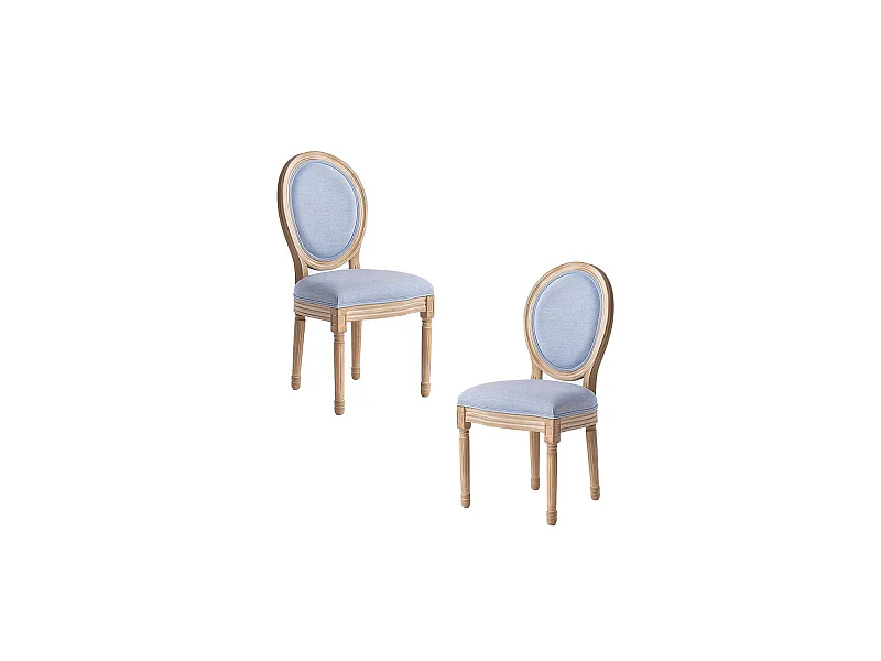 Packs Sillas Comedor - Pack 2 Sillas Palace - Gris oscuro