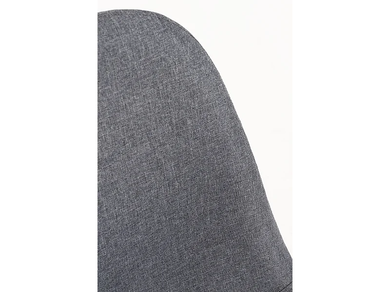 Sillas Comedor - Silla Black Teok Tela - Gris oscuro