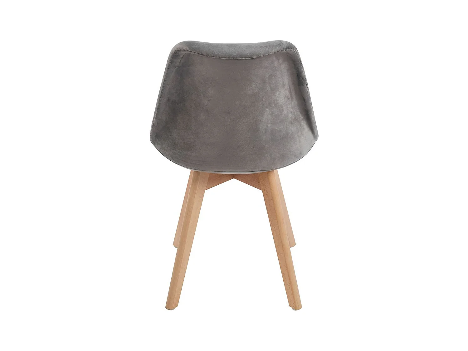 Packs Sillas Comedor - Pack 6 Sillas Synk Terciopelo - Gris oscuro