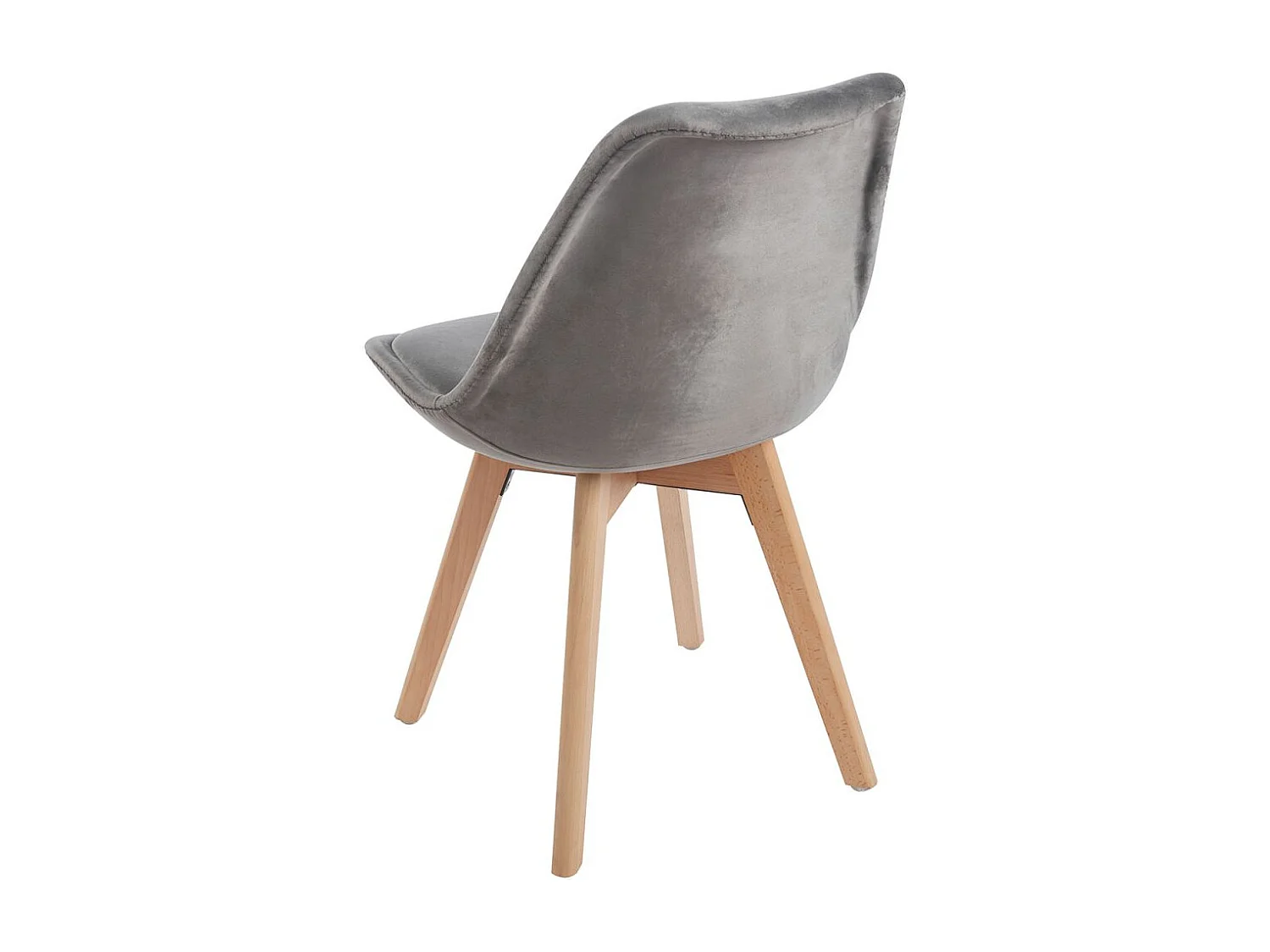 Packs Sillas Comedor - Pack 6 Sillas Synk Terciopelo - Gris oscuro