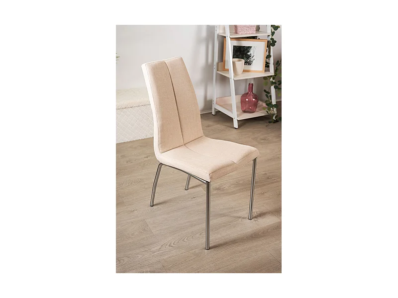 Sillas Comedor - Silla Humi Tela - Beige